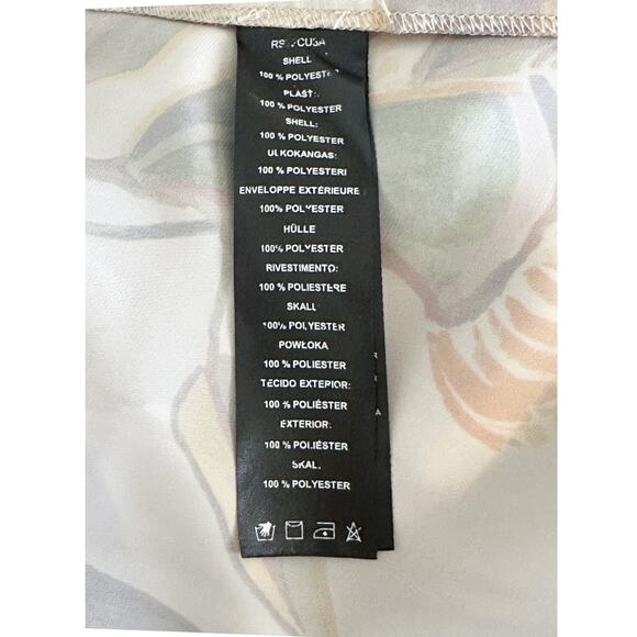 Andrea Iyamah Neema Eucalyptus Print Long Maxi Gown Dress Small/Medium - Picture 7 of 7